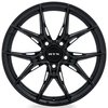 Rtx Alloy Wheel, Slick 20x9 5x114.3 ET38 CB73.1 Gloss Black 082844